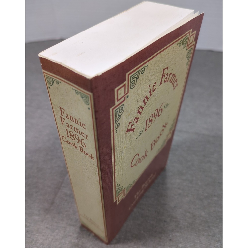 1996 Commemorative Ed. Fannie Farmer Cookbook 1896 The Boston Cooking School‎ PB